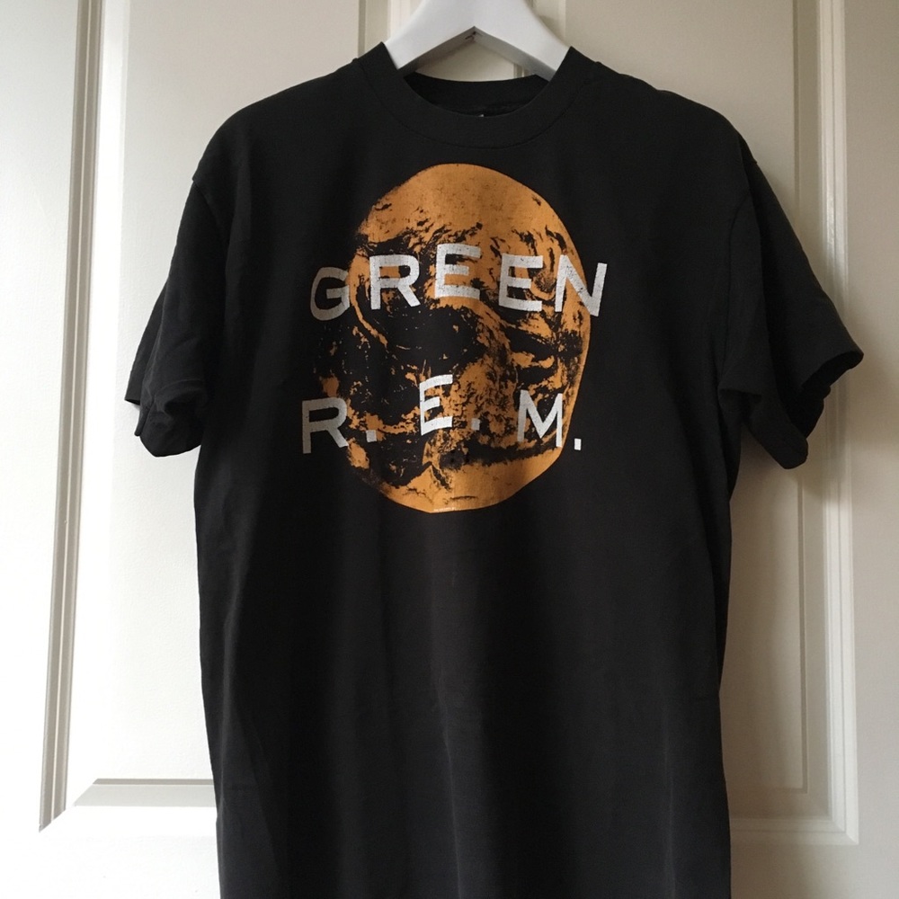 R.E.M. vintage 1988 Green album promo Tee